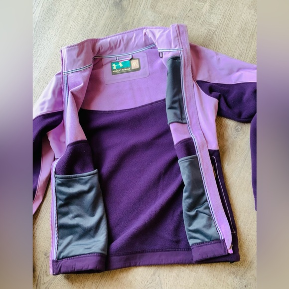 Under Armour Two-Tone Purple Jacket Women's Medium - Picture 5 of 15